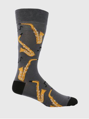 Calcetin Algodón Hombre C Saxo Gris Hush Puppies