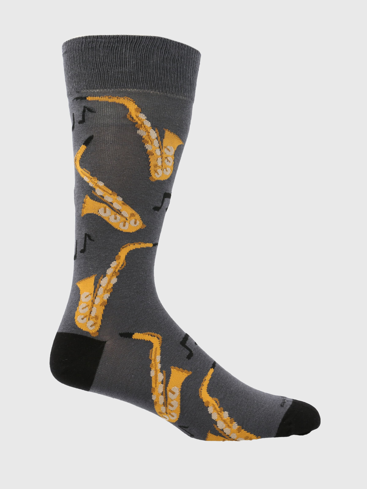 Calcetin Algodón Hombre C Saxo Gris Hush Puppies