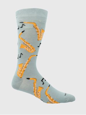 Calcetin Algodón Hombre C Saxo Verde Hush Puppies