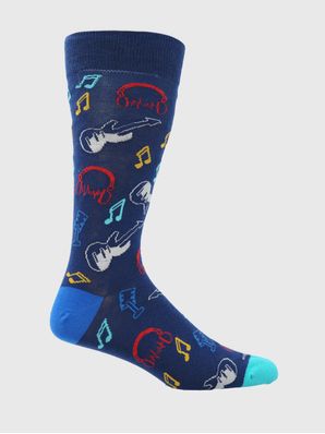 Calcetin Algodón Hombre C Music Azul Hush Puppies