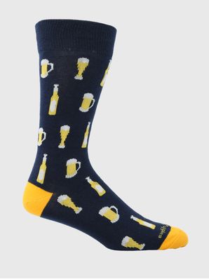 Calcetin Algodón Hombre C Beer Azul Hush Puppies