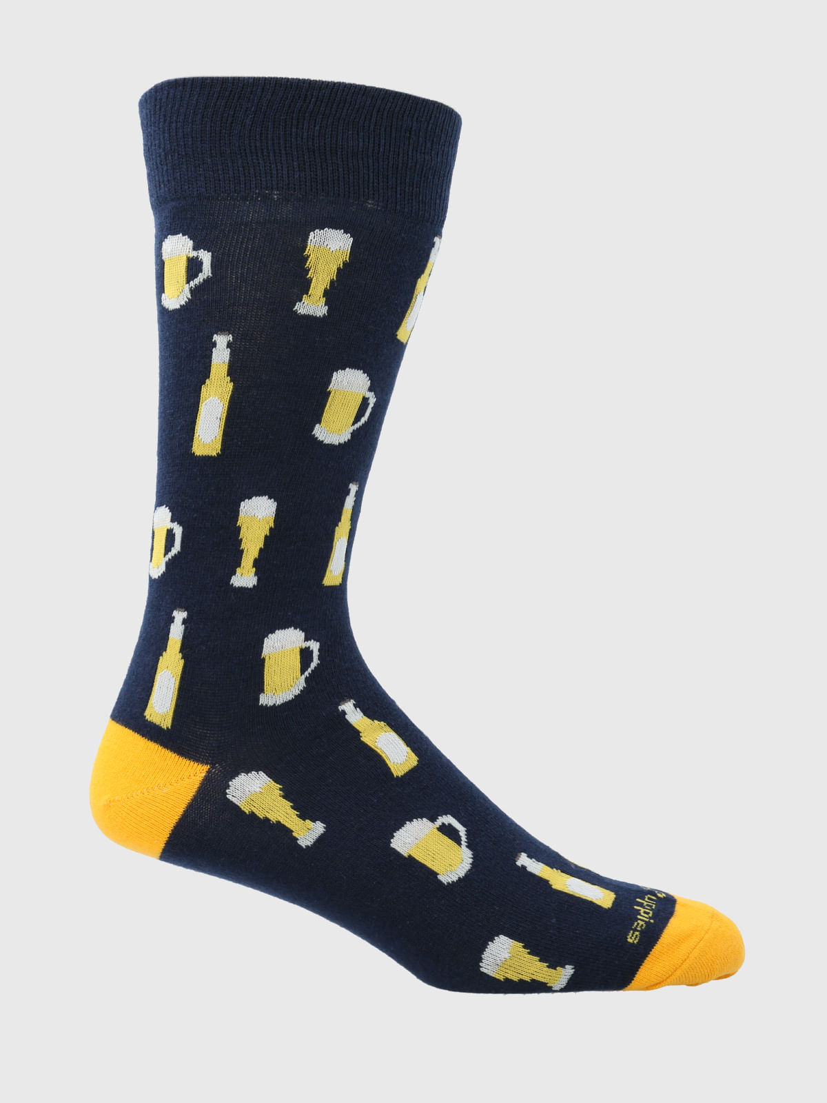 Calcetin Algodón Hombre C Beer Azul Hush Puppies