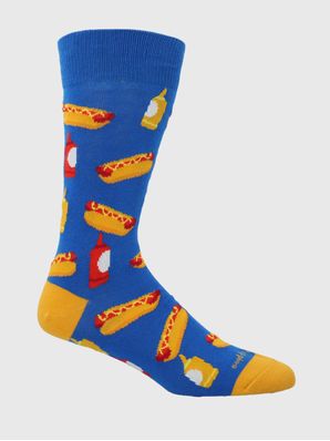Calcetin Algodón Hombre C Hotdog Azul Hush Puppies