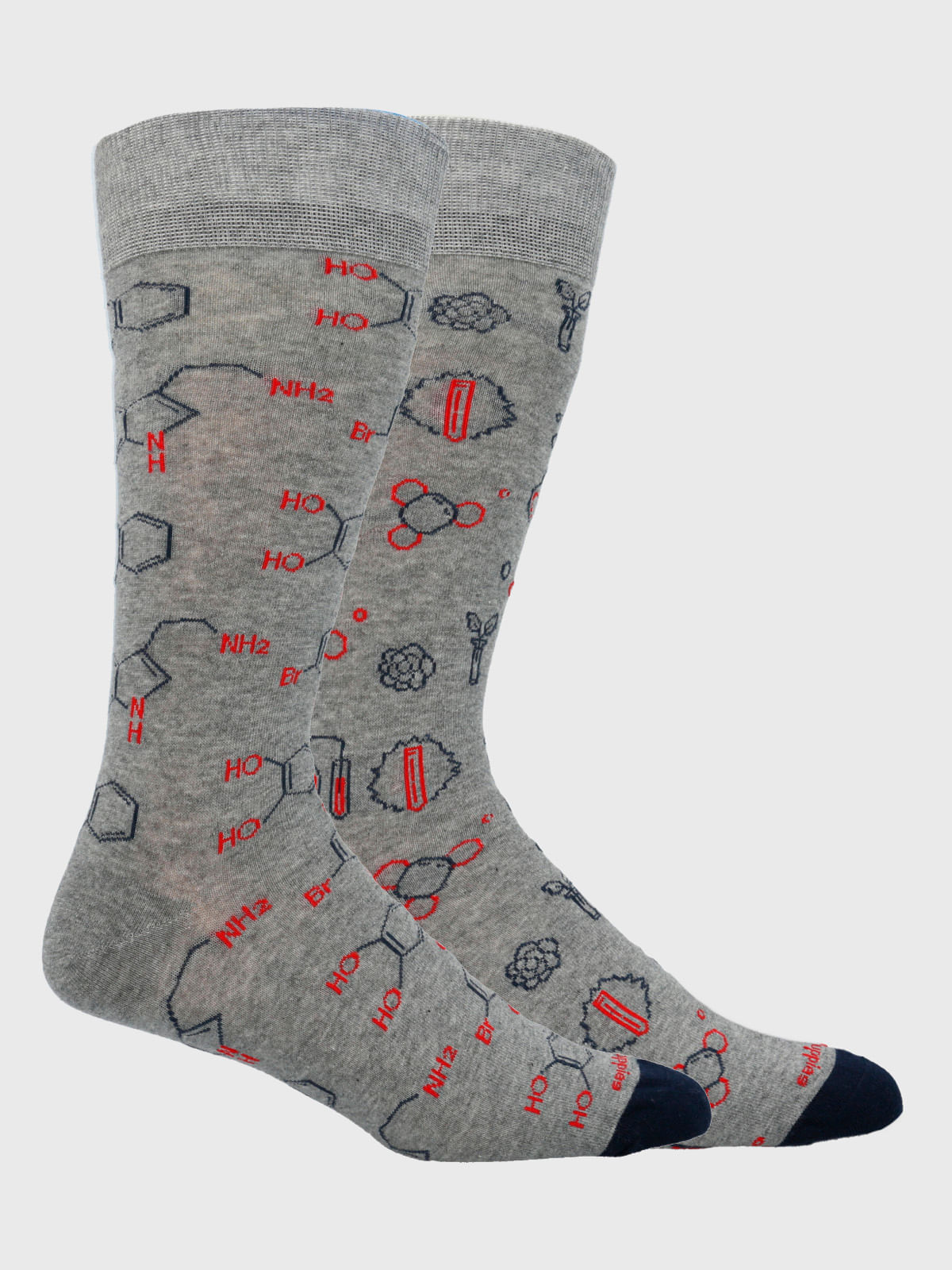 Calcetin Algodón Hombre Diff Laboratory Gris Hush Puppies
