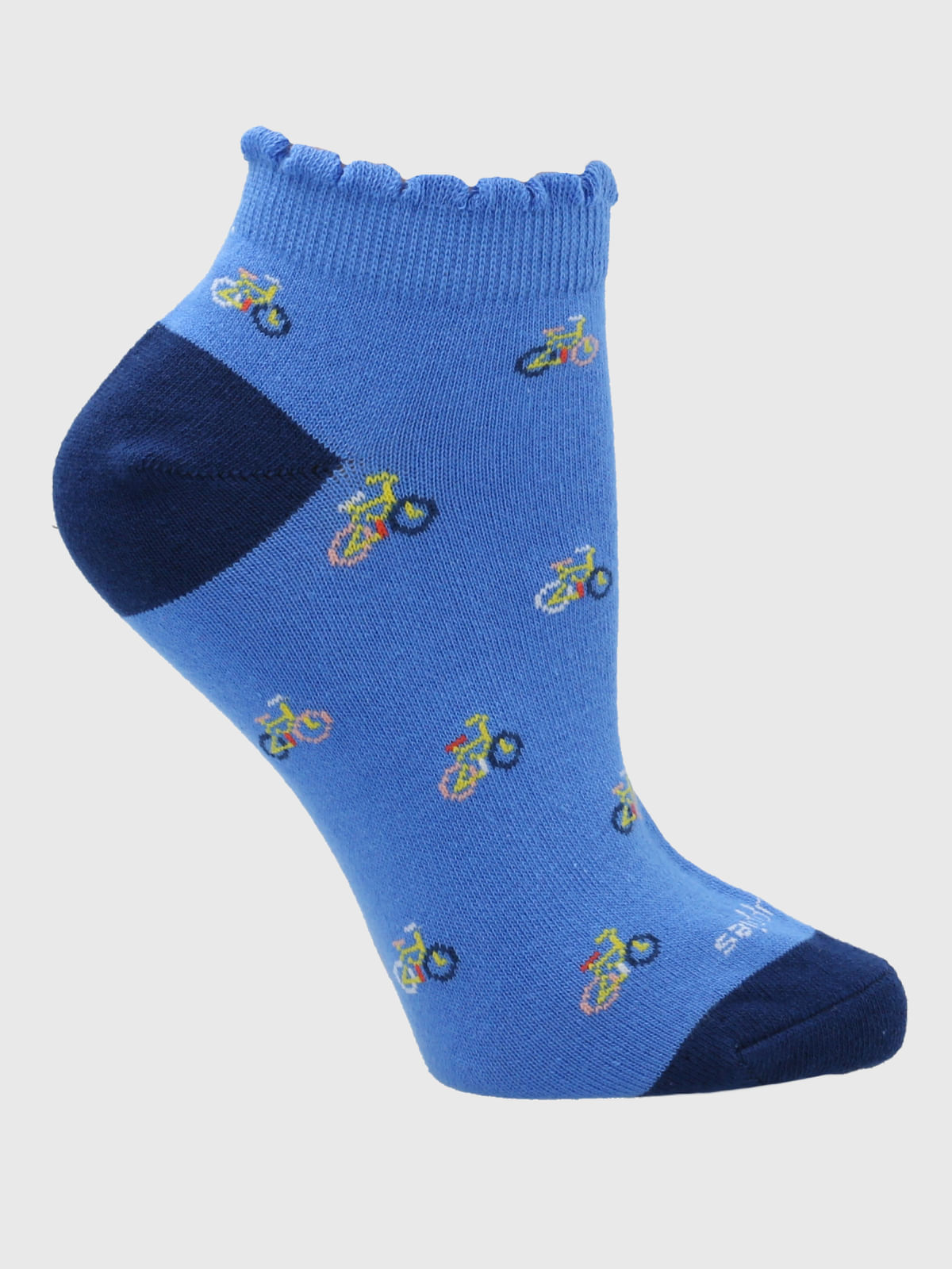 Calcetin Algodón Mujer Ped Bikes Azul Hush Puppies