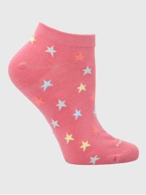 Calcetin Algodón Mujer Ped Stars Rosado Hush Puppies