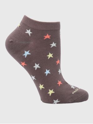 Calcetin Algodón Mujer Ped Stars Beige Hush Puppies