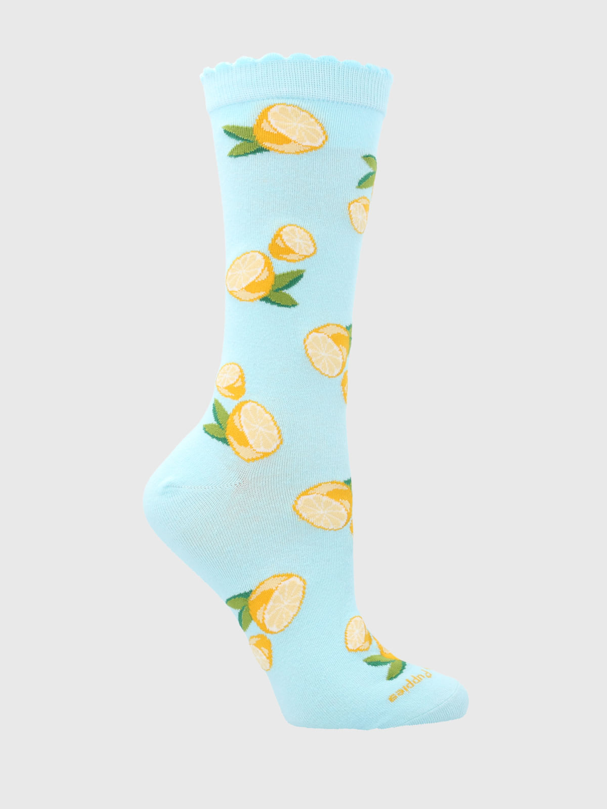 Calcetin Algodón Mujer C St Lemon Celeste Hush Puppies