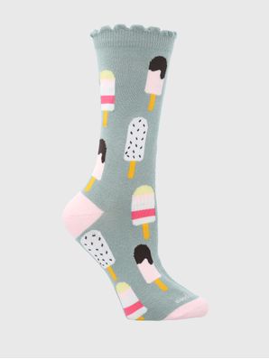 Calcetin Algodón Mujer C St Icecream Verde Hush Puppies