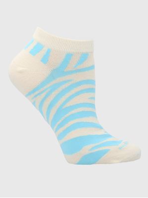 Calcetin Algodón Mujer Ped Zebra Beige Hush Puppies