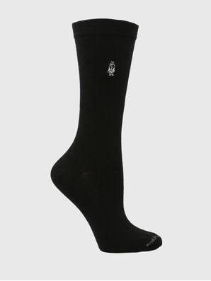 Calcetin Algodón Mujer C Cuff Classic Negro Hush Puppies