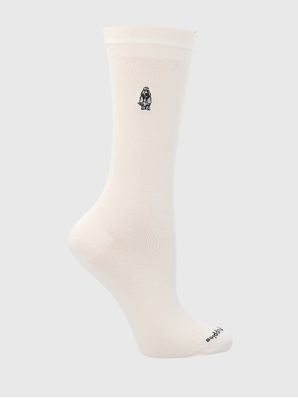 Calcetin Algodón Mujer C Cuff Classic Beige Hush Puppies