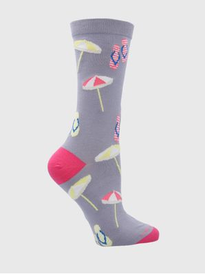 Calcetin Algodón Mujer C Beach Morado Hush Puppies