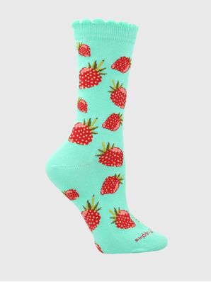 Calcetin Algodón Mujer C St Strawberry Verde Hush Puppies