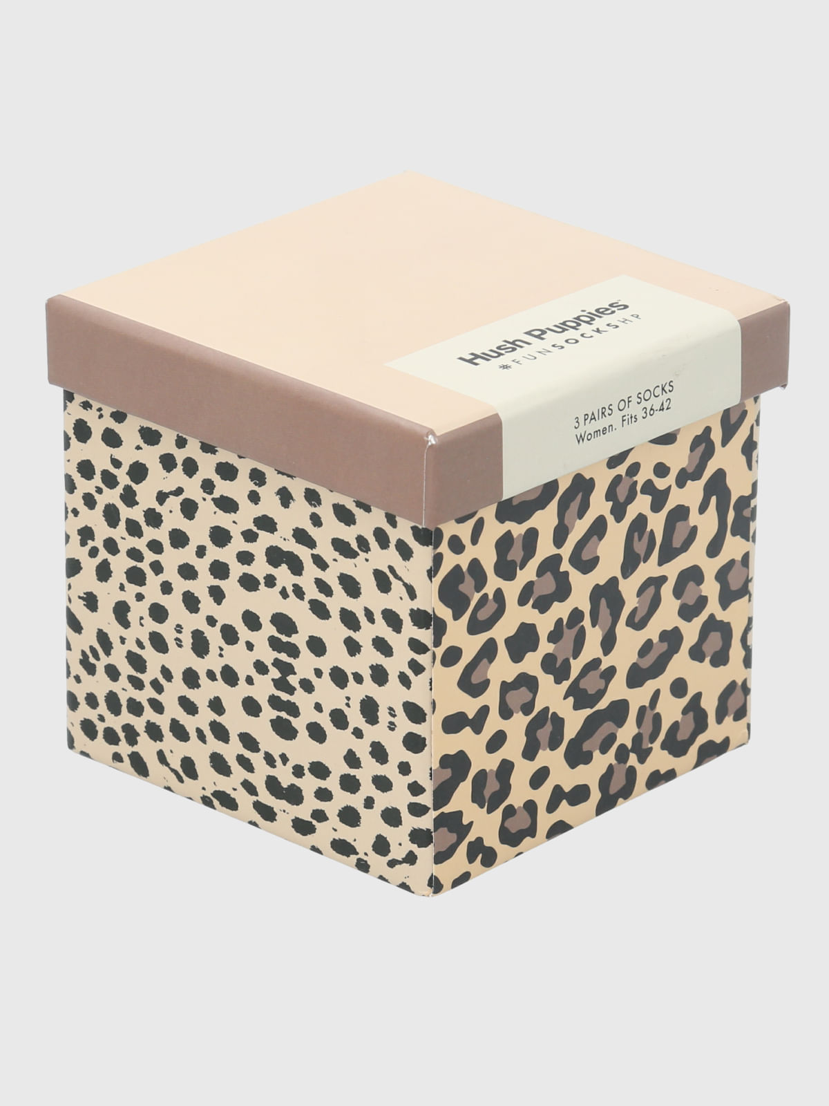Calcetin Algodón Mujer Pack Gift Print Multicolor Hush Puppies
