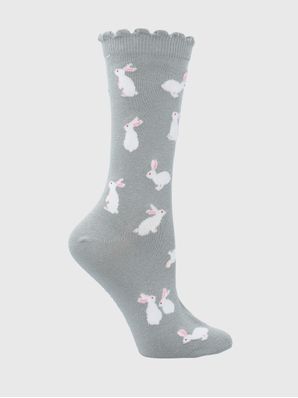 Calcetin Algodón Mujer C St Rabbit Morado Hush Puppies