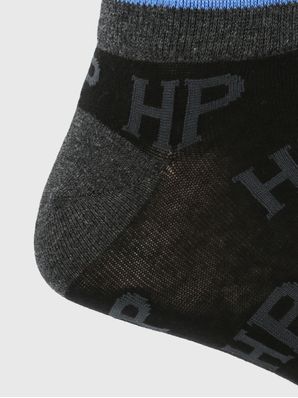 Calcetin Algodón Hombre Ped Hp Logo Negro Hush Puppies