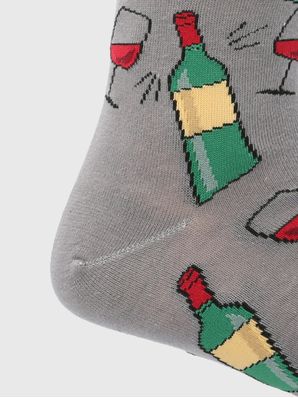 Calcetin Algodón Hombre C Wine Gris Hush Puppies