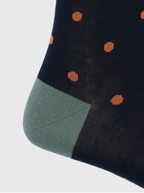 Calcetin Algodón Hombre D Spots Azul Hush Puppies