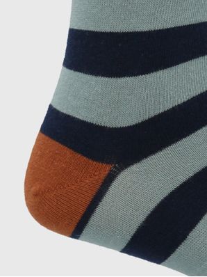 Calcetin Algodón Hombre C Cuff Block Azul Hush Puppies