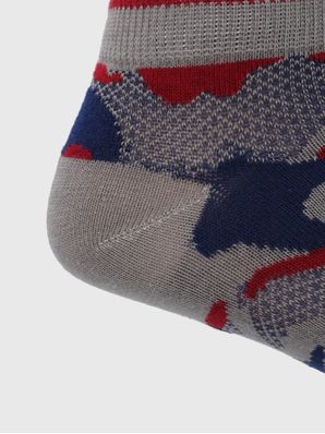 Calcetin Algodón Hombre Ped Camo Gris Hush Puppies