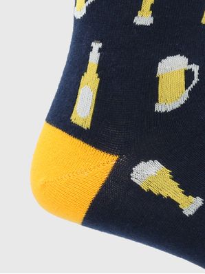 Calcetin Algodón Hombre C Beer Azul Hush Puppies