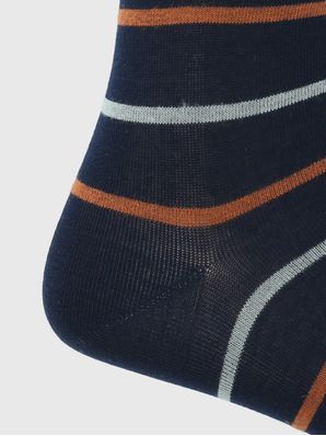 Calcetin Algodón Hombre D Lines Azul Hush Puppies