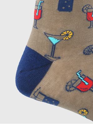Calcetin Algodón Hombre C Cocktail Café Hush Puppies