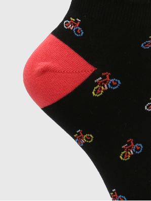 Calcetin Algodón Mujer Ped Bikes Negro Hush Puppies