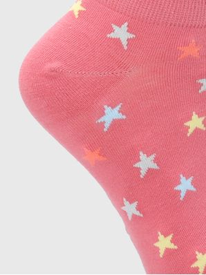 Calcetin Algodón Mujer Ped Stars Rosado Hush Puppies