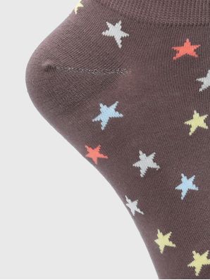 Calcetin Algodón Mujer Ped Stars Beige Hush Puppies