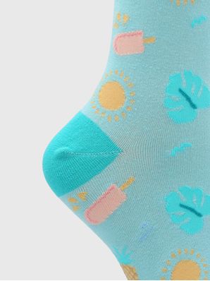 Calcetin Algodón Mujer C St Summer Celeste Hush Puppies