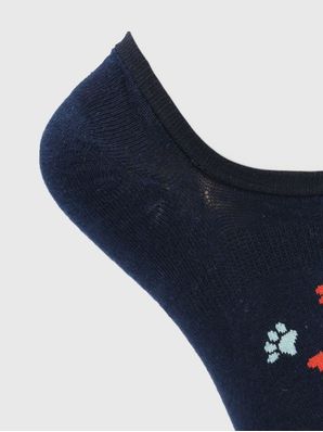 Calcetin Algodón Mujer Inv S Paw Azul Hush Puppies
