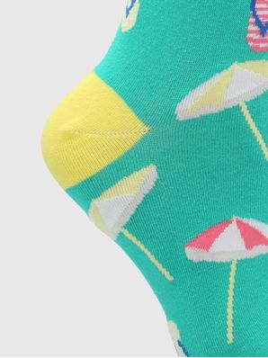 Calcetin Algodón Mujer C Beach Verde Hush Puppies
