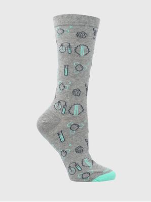Calcetin Algodón Mujer Diff Chemistry Gris Hush Puppies