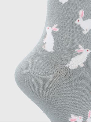 Calcetin Algodón Mujer C St Rabbit Morado Hush Puppies