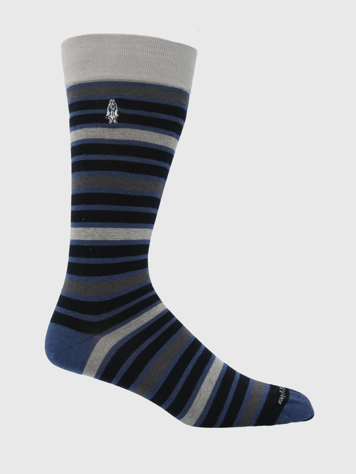 Calcetin Algodón Hombre V24H Pack Stripes Azul Hush Puppies