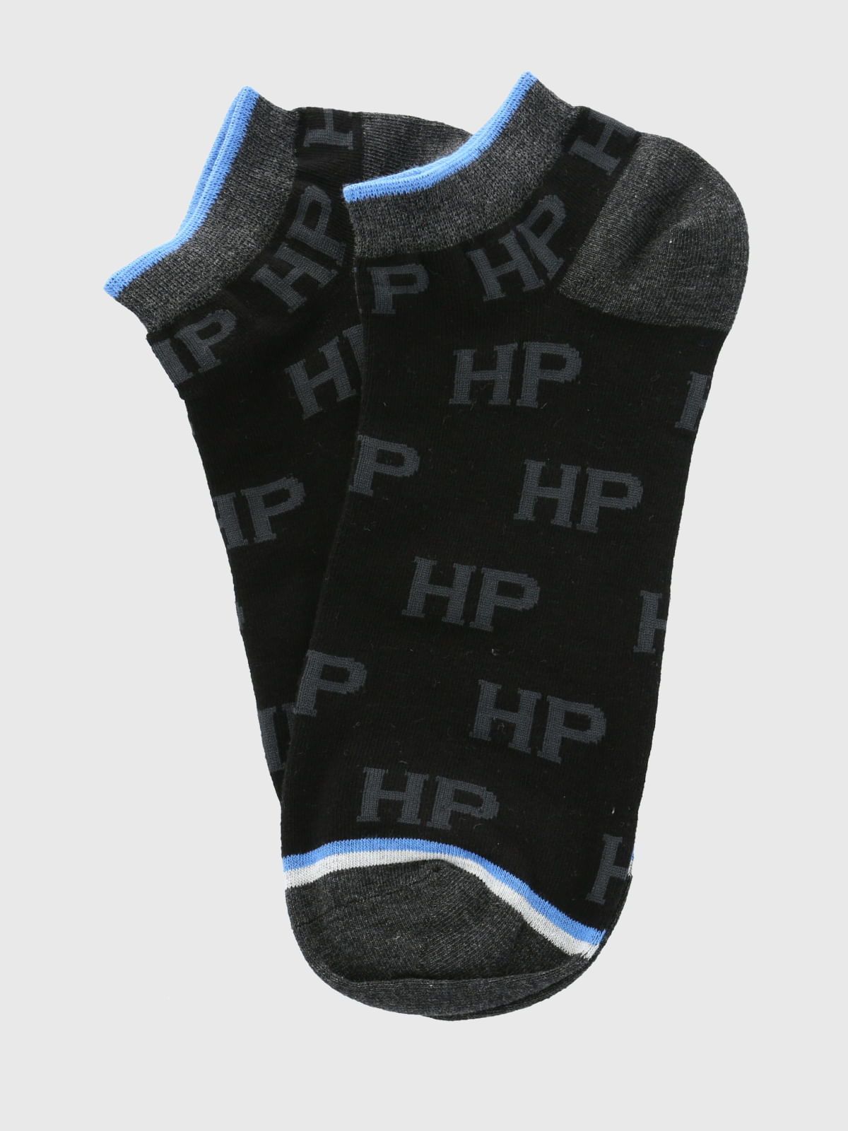 Calcetin Algodón Hombre Ped Hp Logo Negro Hush Puppies