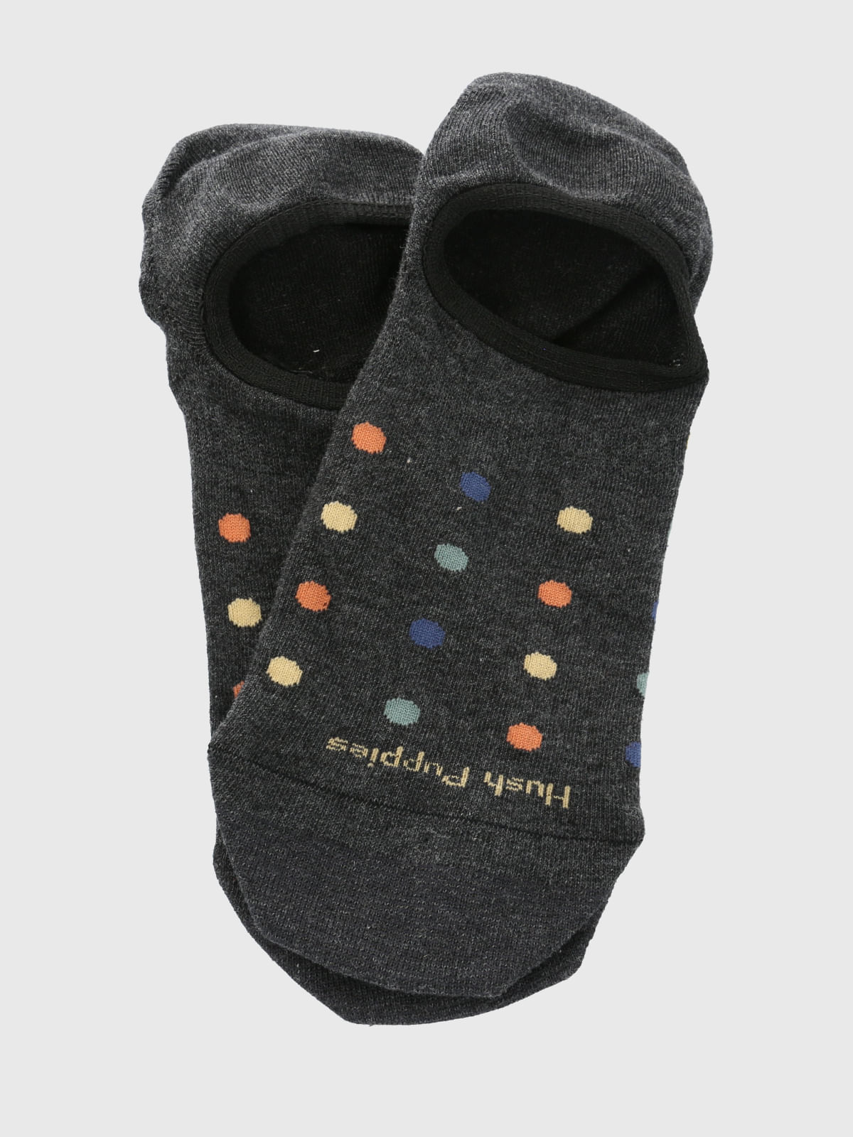Calcetin Algodón Hombre Inv Spot Gris Hush Puppies