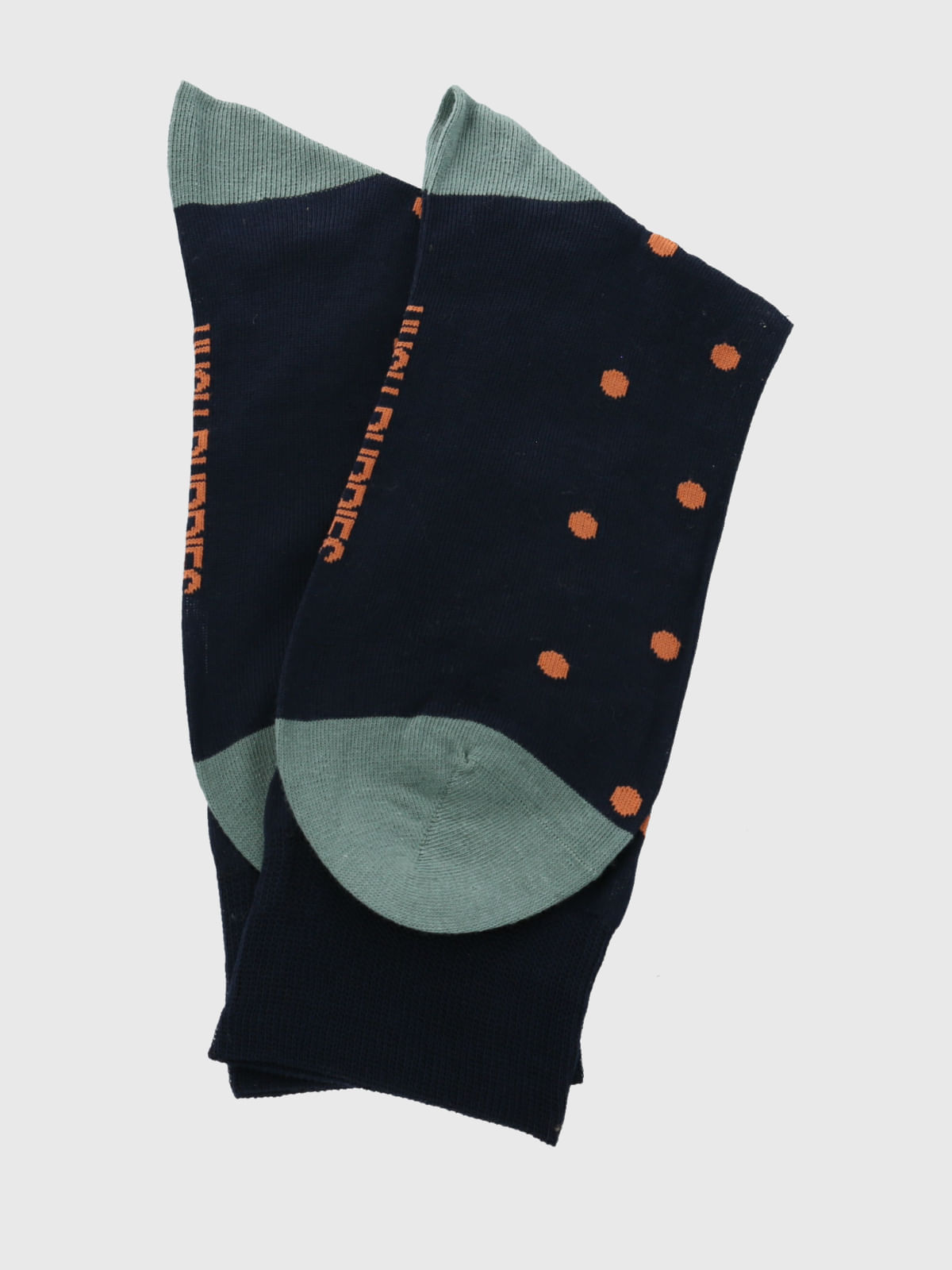 Calcetin Algodón Hombre D Spots Azul Hush Puppies