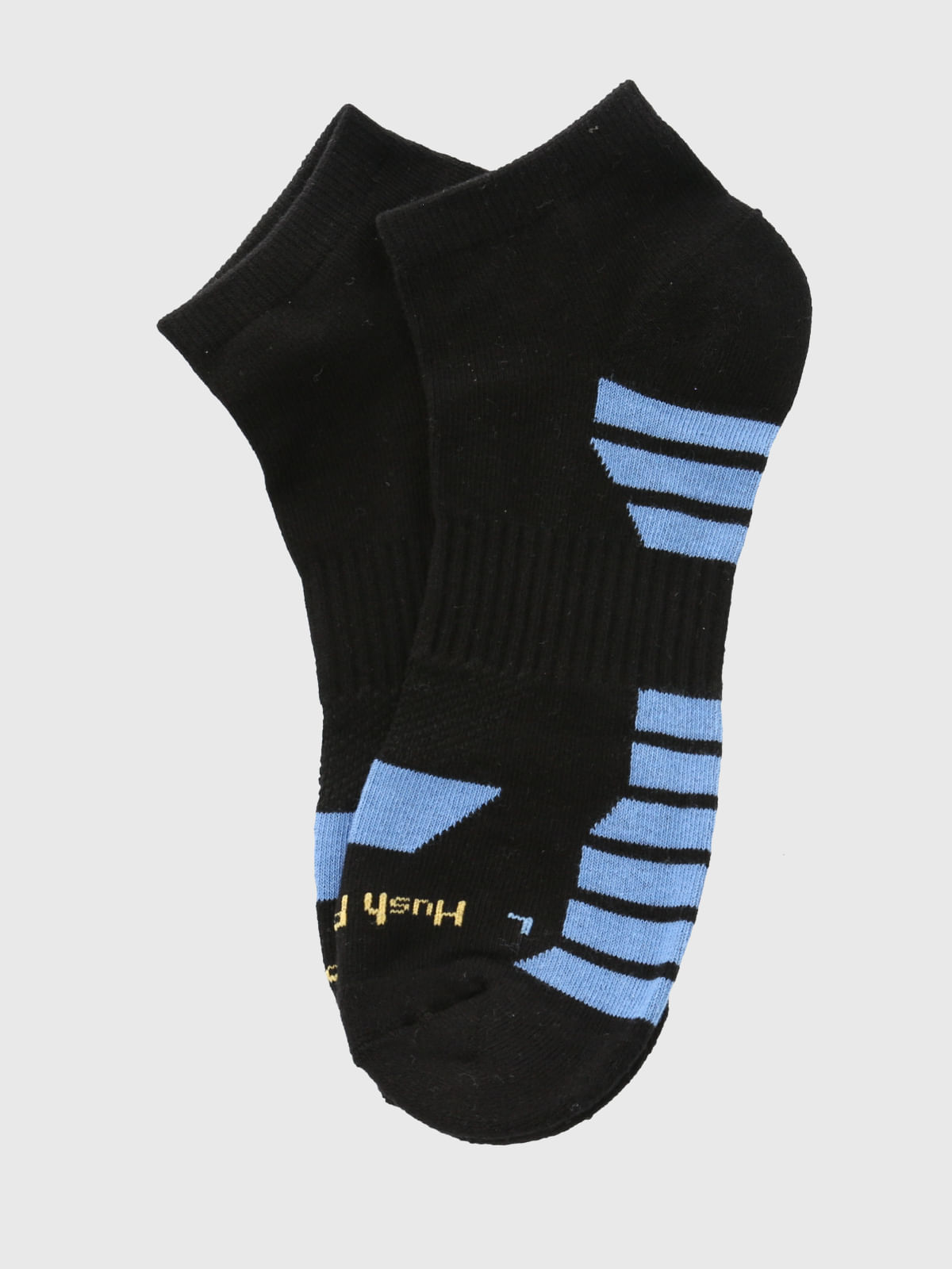 Calcetin Algodón Hombre Ped Force Negro Hush Puppies