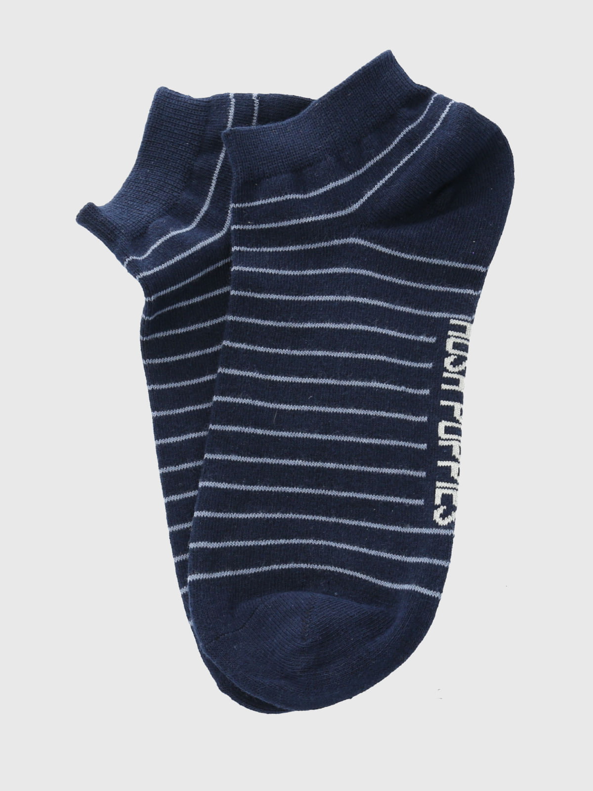 Calcetin Algodón Hombre Ped Lines Azul Hush Puppies