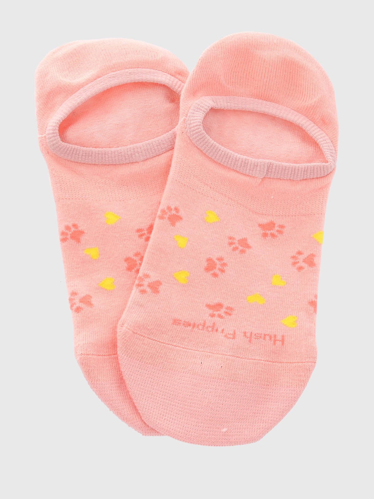 Calcetin Algodón Mujer Inv S Paw Rosado Hush Puppies