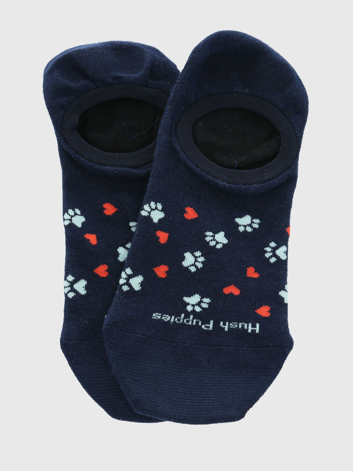 Calcetin Algodón Mujer Inv S Paw Azul Hush Puppies
