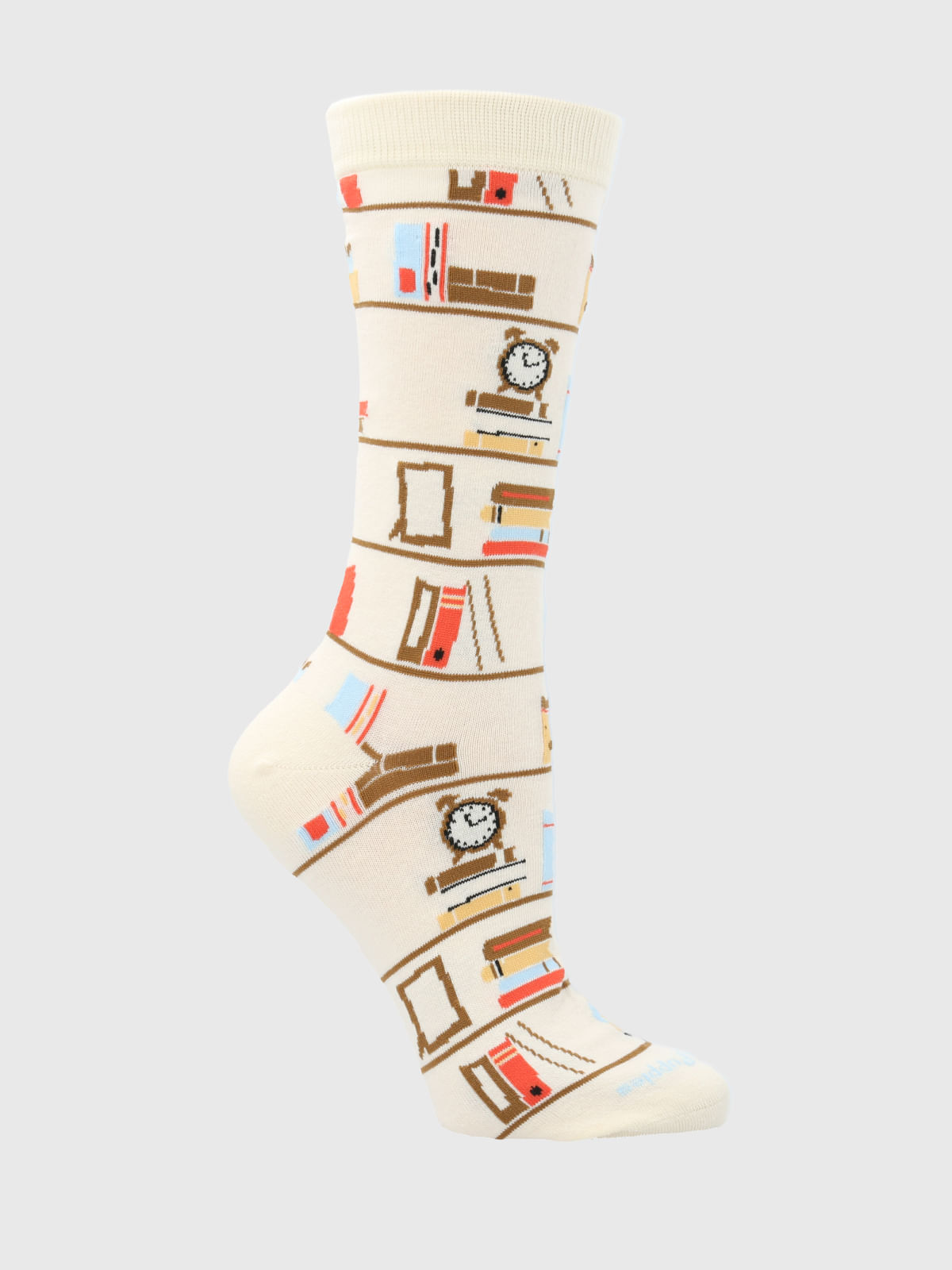 Calcetin Algodón Mujer Diff Books Beige Hush Puppies