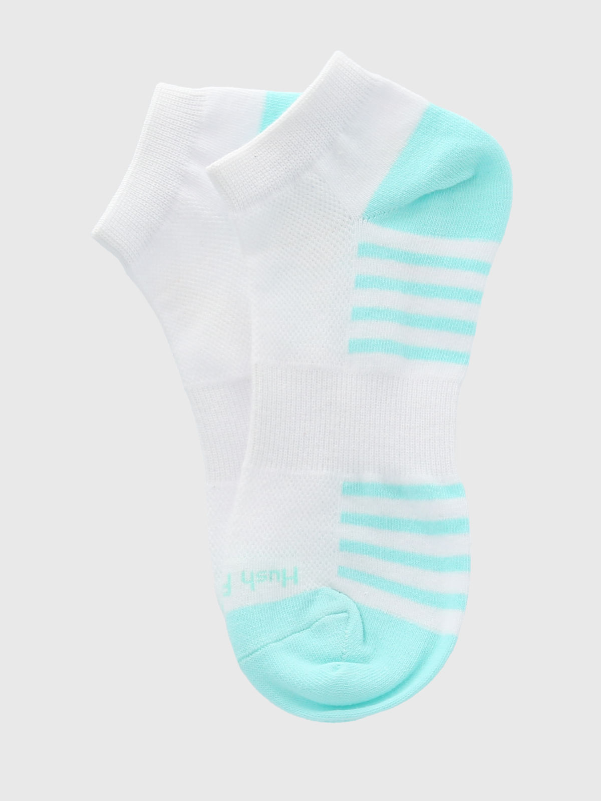 Calcetin Algodón Mujer Ped Sporty Verde Hush Puppies