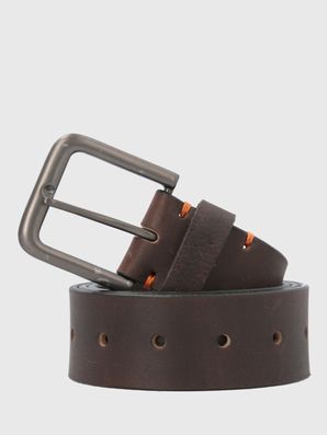 Cinturon Cuero Hombre Hp Sahagun Café Hush Puppies
