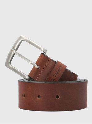 Cinturon Cuero Hombre Hp Samos Café Hush Puppies
