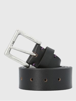 Cinturon Cuero Hombre Hp Saelices Negro Hush Puppies