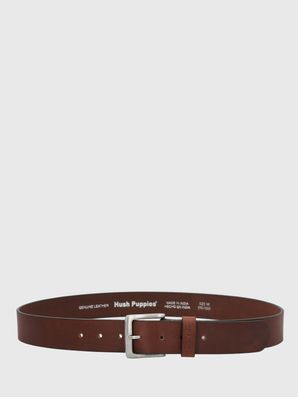 Cinturon Cuero Hombre Hp Samos Café Hush Puppies